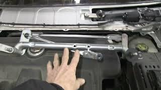 2015 Cadillac Windshield Wipers not working. How to install a new wiper linkagetransmission