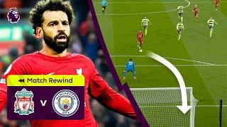 Liverpool vs Man City  Alisson Assists & Salah Scores  Premier League Highlights