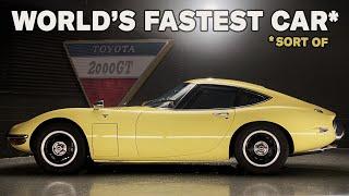 The Toyota 2000GT was the fastest brand-building halo ever  Revelations with Jason Cammisa  Ep. 25