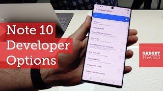 How to Enable Developer Options on the Galaxy Note 10 Hands On