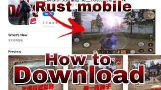 How to Download last day rules survival on IOS Rust Mobile