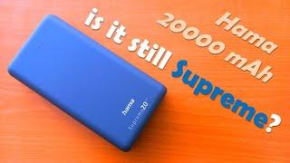 Hama Supreme20HD power bank ... its still supreme 