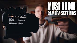 Camera Settings for Beginners - Sports Videography Tutorial