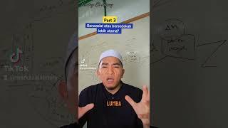 Part 3  MANA YANG LEBIH UTAMA ANTARA BERWASIAT ATAU BERSEDEKAH KETIKA MASIH HIDUP? #warisan #waris