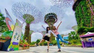 【4K】Singapore Marina Sky Park & Garden by The Bay Walking Tour