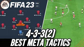 FIFA 23 BEST META 4332 CUSTOM TACTICS - Best Custom Tactics Post Patch