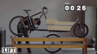 ARGO Prototype Formerly Lift Cargo Bike Install Video 60 Seconds