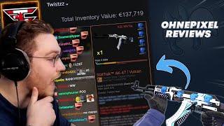 ohnePixel reacts to CSGO Pro inventories w Chat Paris Major