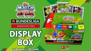 TOPPS Bundesliga Match Attax 202021 - 50 Booster DISPLAY BOX 250 Cards