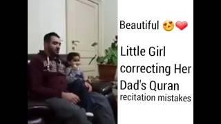 Bacaan Quran ayah diperbaiki anak gadis