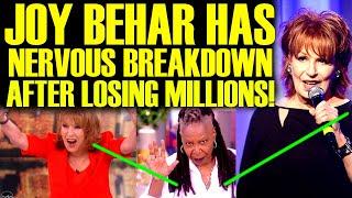 JOY BEHAR NERVOUS BREAKDOWN AFTER LOSING MILLIONS OF DOLLARS AS WOKE DISNEY DESTROYS WHOOPI GOLDBERG