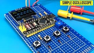 how to make mini oscilloscope using Arduino nano dfrobot