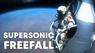 Felix Baumgartners supersonic freefall from 128k - Mission Highlights