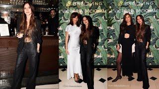 Victoria Beckham Joined by Helena Christensen And Katie Holmes at Launch of Her Watch Collection