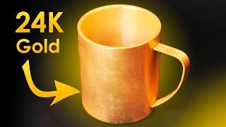 Making a GOLDEN CUP FROM OLD JEWELRY