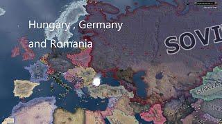 When Hungary decides it is time to change Europe - Hoi4 Timelapse