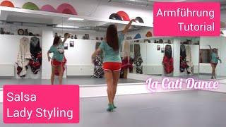 SALSA Lady Styling Tutorial Armführung ️ La Cati Dance #dance #tutorial #tanzen #salsa