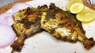 Baked Pomfret Recipe  Oven Grilled Pomfret Recipe  Hariyali Pomfret #bakedfish #pomfret