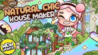 NEW NATURAL CHIC HOUSE UPDATE🪵  *VOICED*  AVATAR WORLD