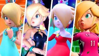 Evolution of Rosalina in Mario Sports Games 2008 - 2024