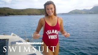Samantha Hoopes Dives Into Tropical Nevis During Trip  Swim Adventure  Sports Illustrated Swimsuit