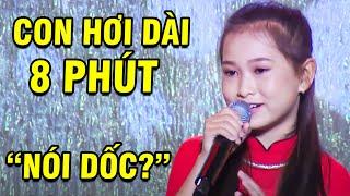 Cả Trường Quay HÚ HỒN Khi Nghe Cô Bé CON HƠI DÀI 8 PHÚT Hát Quá Hay  TUYỆT ĐỈNH SONG CA NHÍ