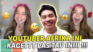 Ketemu Youtuber Cantik Dari Afrika Langsung Aku Buat Kaget  - Ome.TV Internasional