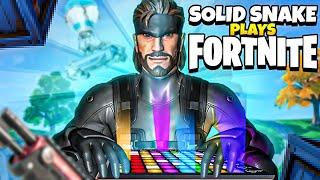 SOLID SNAKE AI Plays FORTNITE Soundboard Pranks in Fortnite