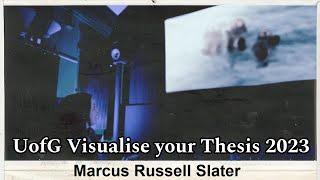 UofG Visualise Your Thesis 2023 - Marcus Russell Slater - The Body as Ink