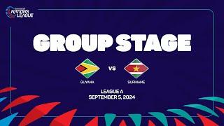 Guyana vs Suriname  202425 Concacaf Nations League