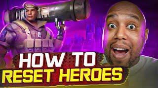 How to Reset Heroes  Last Fortress Underground  Why You SHOULD Do It.