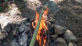 How To Heat Cure Bamboo Poles