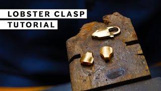 How To Make A Clasp COMPLETELY By Hand   Jewellery Making Tutorial  Goldsmiths Workshop Secrets