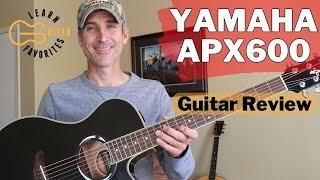 Quick Review Yamaha APX500 APX600  Beginner Guitar Review