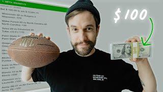 How I Turned $100 into $12k Overnight w Sports Betting  Absolute Beginner