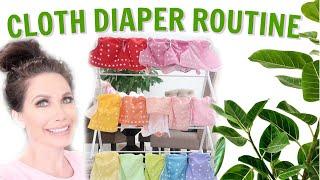 MY CLOTH DIAPER ROUTINE  HOW I WASH & STORE MY CLOTH DIAPERS