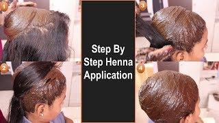 How to apply henna on hair step by step application method