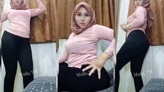 Bigo Live Hijab Ketat Goyang Desah Dada Gede