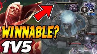 My Nexus is at 1HP But.. its Iron Vladimir 1v5?  Für Dobby Adventures - Iron to Diamond #10