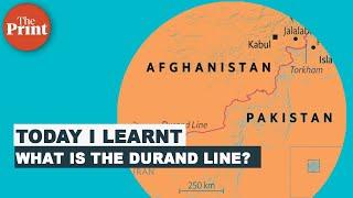 What is the Durand line the flashpoint in Pakistan-Taliban relationship?