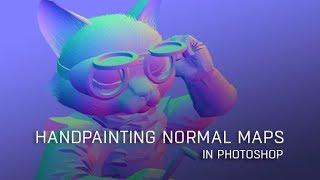 Handpainting Normal Maps in Photoshop with Nick Lewis