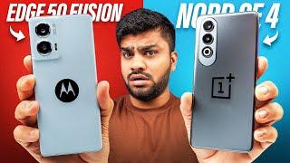 motorola edge 50 fusion vs Oneplus Nord CE 4 - Detailed Comparison