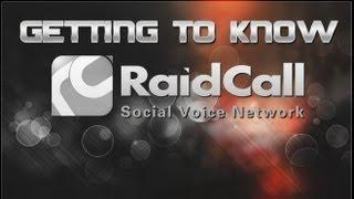 Raidcall - Free voice communication program - How to use quick guide