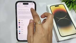 How to turn off app tracking in Iphone 14 pro13 pro12 pro  App tracking kaise band kare