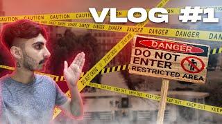 Went To College Hostels Terrace illegally Gone Wrong️  Chitkara University  #1st Vlog