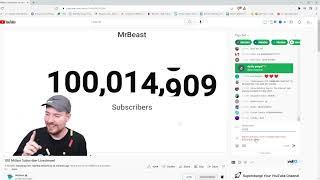 I recorded just in time... @MrBeast