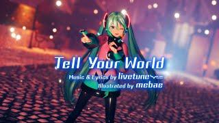 MMD Tell Your World by kzLivetune YYB Futura 初音ミク