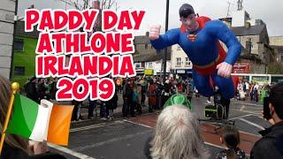 Parade St Patricks Day di Kota Athlone Irlandia Paddy Day 2019 Athlone