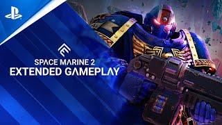 Warhammer 40000 Space Marine 2 - Extended Gameplay Trailer  PS5 Games