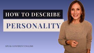 How to Describe Personality in English  Advanced Vocabulary